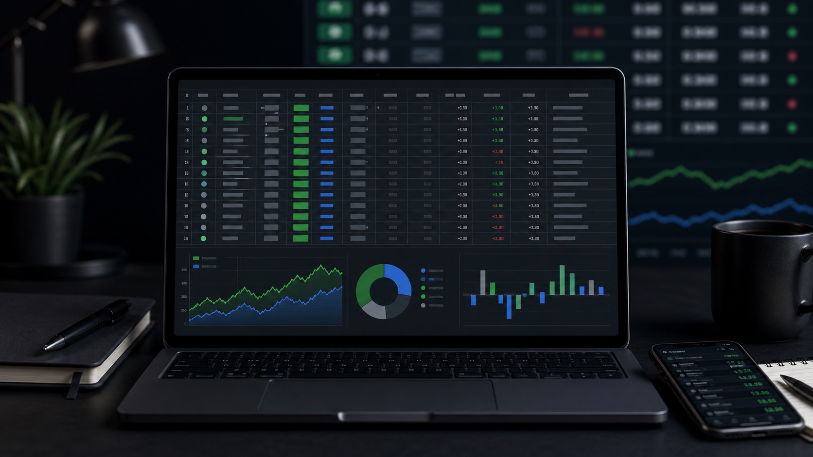 Sports betting bet tracker spreadsheet dashboard with bankroll, ROI, and CLV charts